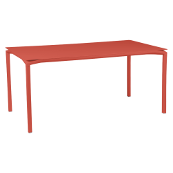 Tisch Calvi in 160cm x 80cm von Fermob in Capuzine