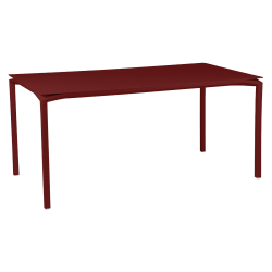 Tisch Calvi in 160cm x 80cm von Fermob in Chili