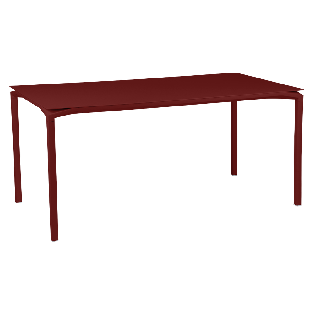 Tisch Calvi in 160cm x 80cm von Fermob in Chili