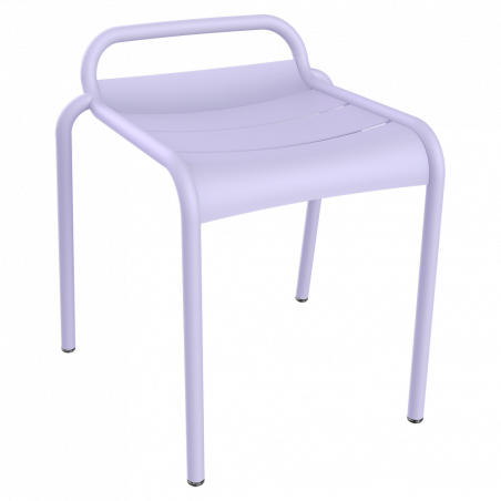 Stapelbarer Hocker Luxembourg von Fermob in marshmallow