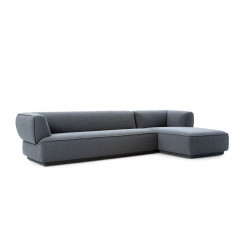 sofa Loya Leolux wohndesign berlin Ecksofa dunkelgrau