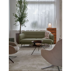 lilion tisch leolux wohndesign berlin vor sofa und sessel