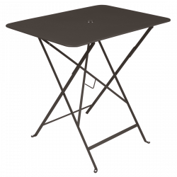 Wetterfeste Bistrotische 77 x 57 cm klappbar Metall fermob tonka