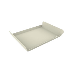 Kleines Tablett Alto von Fermob in Farbe Lehmgrau