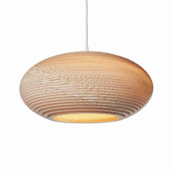 Scraplights Disc ø 50 cm Pendelleuchte von Graypants