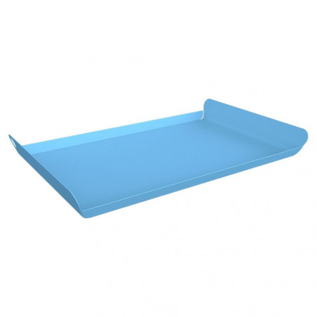 Tablett Alto aus Metall von Fermob in Maya Blau