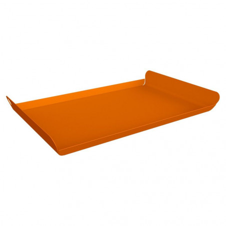 Tablett Alto aus Metall von Fermob in kandierte Orange