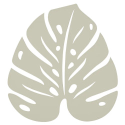 Untersetzer Monstera in Blatt Design von MelleMimijolie und Fermob
